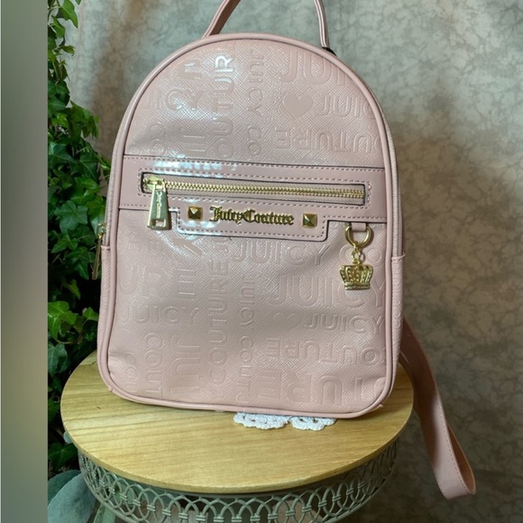 Juicy Couture Juicy On The Block Backpack Like New - Picture 3 of 4